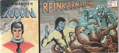   COMMANDER MOON #1 Reinkarnation, Groth PICCOLO-COMICHEFT TOP Z1