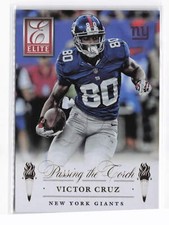 2015 Donruss #1 Odell Beckham Jr. / Victor Cruz Elite Passing the Torch