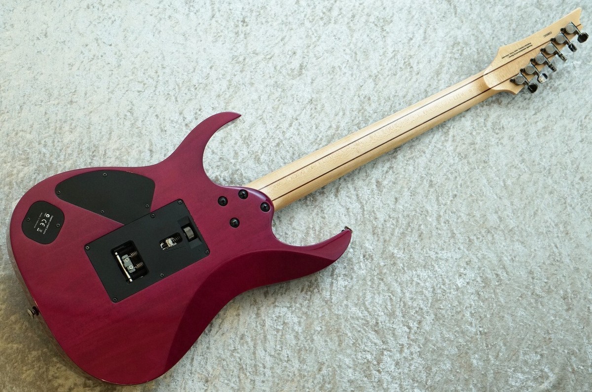 Ibanez RG870QMZ High Voltage Violet Model with Quilt Top Ibanez RG870QMZ High Voltage Violet Model with Quilt Top