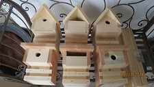 Verschiedene Nistkästen, Mardersicher, Massivholz, super Qualität, Naturschutz
