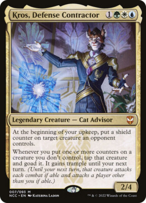 MTG Kros, Defense Contractor - Streets of New Capenna Commander #007 | eBay