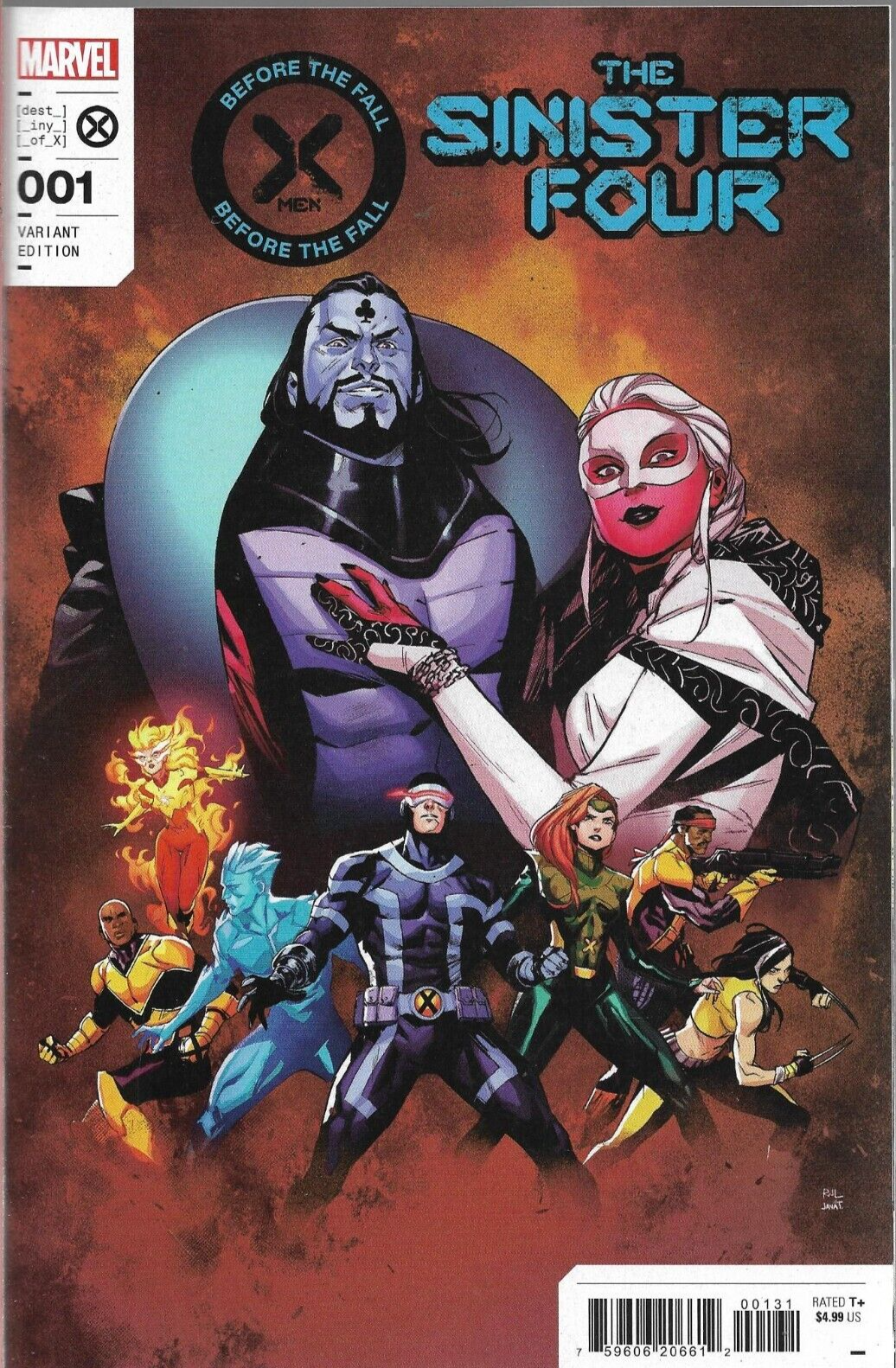 X-MEN BEFORE THE FALL - SINISTER FOUR (2023) #1 Variant - New Bagged (S)