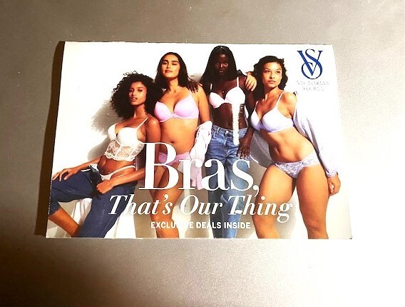 Victoria's Secret 5" x 7" Bras That's Our Thing Ad Mailer Flyer Booklet Lingerie
