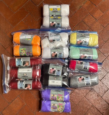 CARON Simply Soft 6 oz Skein 100% Acrylic 9 Colors $7 each