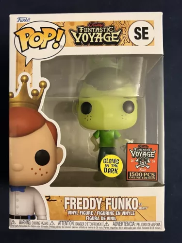 Funko Pop! Vinyl: Freddy Funko - Freddy Funko as Morty (Glow)