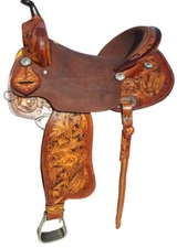 Western Leather  Barrel Horse Saddle Tack Set 10" to 18" Free Shipping