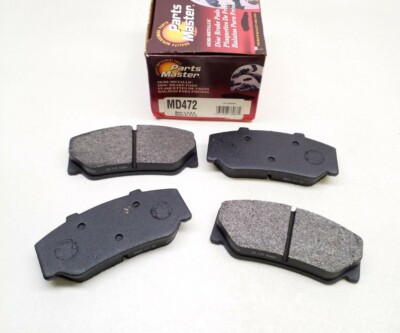 MD472 Parts Master Disc Brake Pads Semi-Metallic - Premium Quality ...