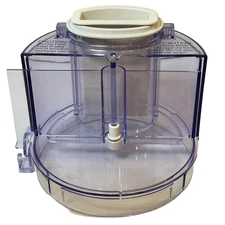 Braun Multipractic Food Processor Wide Feed Work Bowl Lid Chute Pusher 4261 4262