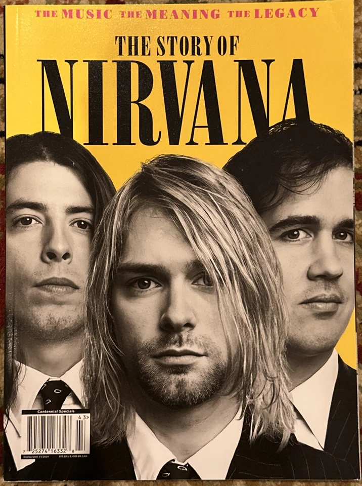 THE STORY OF NIRVANA THE MUSIC MEANING LEGACY 2024 MAGAZINE KURT COBAIN