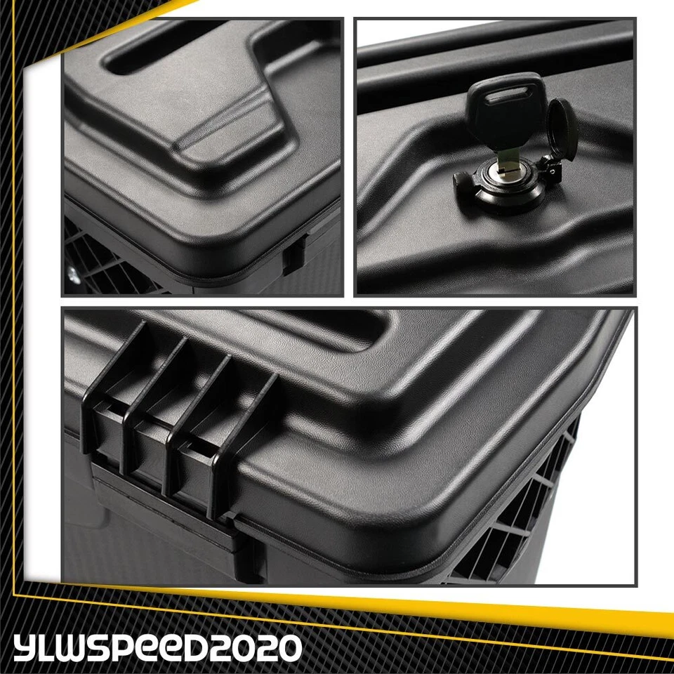 Truck Bed Storage Tool Box Left Fit For 2007-19 Chevy Silverado GMC Sierra 1500 Foto 4 de 4