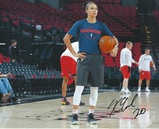 KRISTI TOLIVER Signed 8 x 10 Photo WNBA Basketball WASHINGTON MYSTICS Wizards