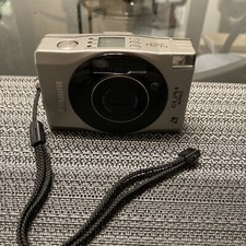 Canon ELPH 370Z APS Point Shoot Film Camera 23-69mm Zoom Lens TESTED Silver