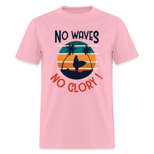 No Waves No Glory shirt Ocean Beach Surfing Lover Sunset T-Shirt Size S-6XL - Picture 4 of 40