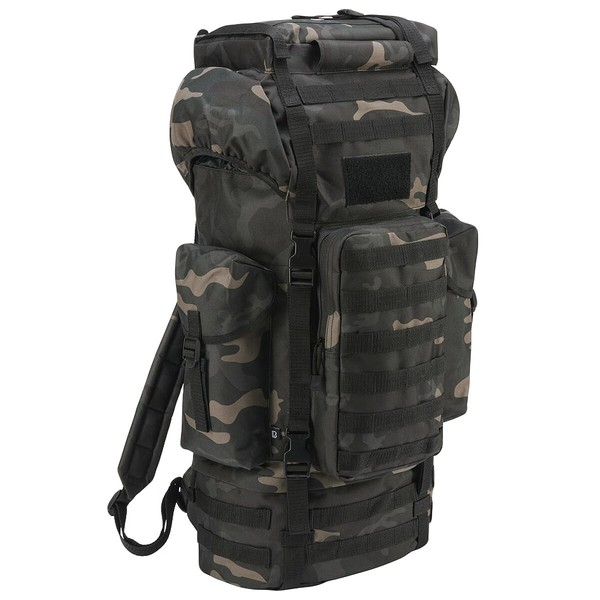 Brandit Combat Tagesrucksack MilitäR Armee Bundeswehr Rucksack Molle Dark Camo-image