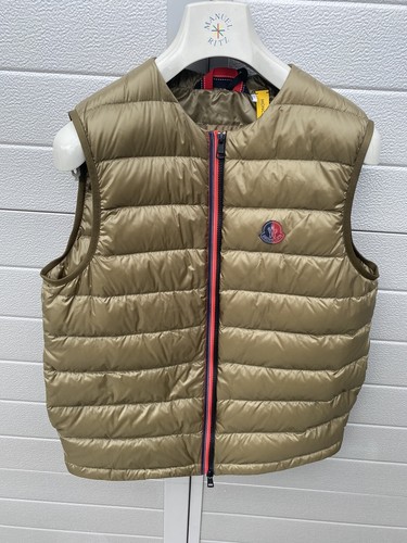 MONCLER Vest keffu Army Green Size 2 | eBay