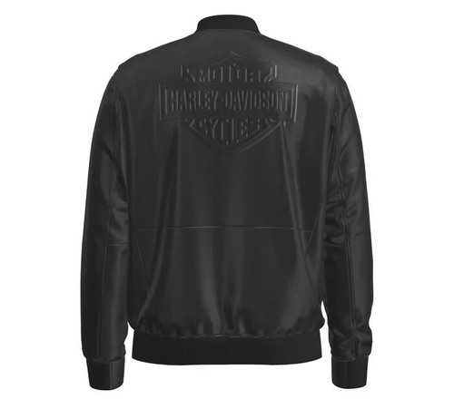 HARLEY-DAVIDSON MEN'S DOWN SOUTH LEATHER JACKET BLACK ==GENUINE BRAND NEW== AUS - Picture 2 of 2