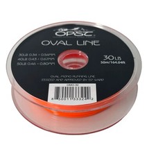 OPST Oval Mono Running Line 30lb - Color Orange - New