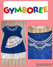 Gymboree. Seaside stroll dress w/ summertime sun hat. Sz2T