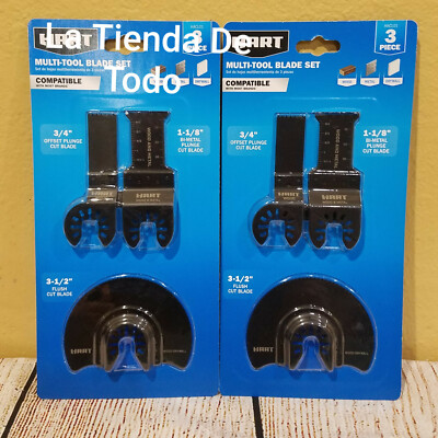 Hart Box Blade HART HACL01 REPLACEMENT BLADES FOR MULTI TOOL CUTTING 2 pks | eBay