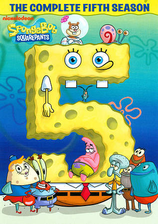 Spongebob Squarepants TV Series Complete Fifth 5th Season 5 Five NEW DVD SET - Picture 1 of 1