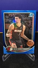 2025-26 Topps Bowman Chrome - Kel’el Ware#BCV-90 Blue Border /150 Heat