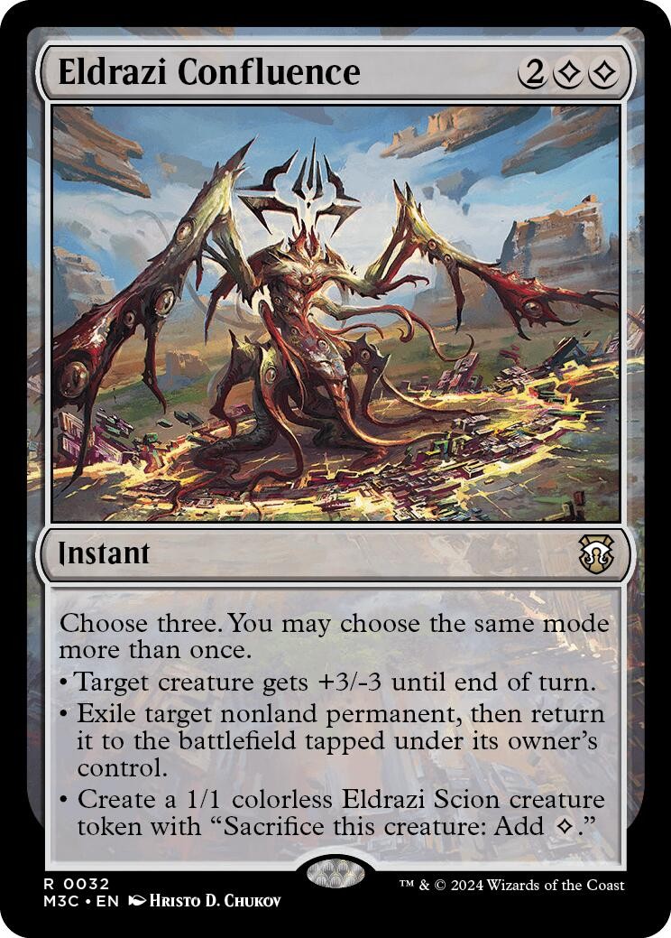 MTG Eldrazi Confluence Modern Horizons 3 Commander 32 NM Rare