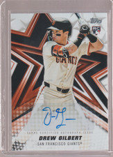 2026 Topps Series 1 DREW GILBERT RC Auto Baseball Stars GIANTS BSA-DGI