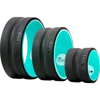 BLACK/BLUE - CHIRP WHEEL FOR BACK AND NECK PAIN   3PK