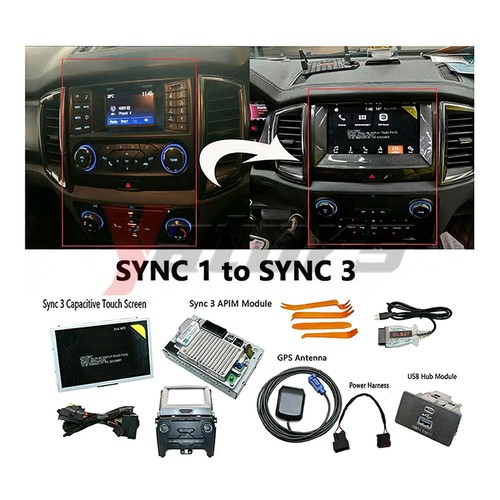 SYNC 1 to SYNC 3 Upgrade Kit 3.4V Carplay APIM Module 4