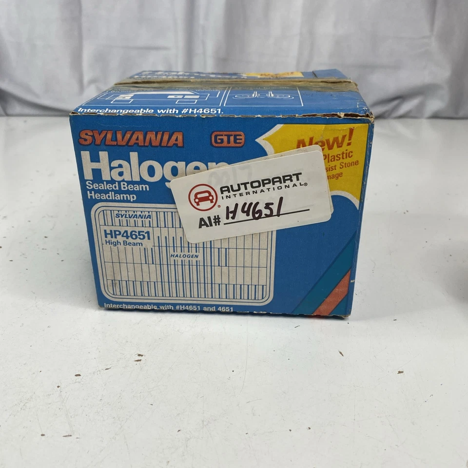 NEW SYLVANIA H4651 or 4651 Halogen Headlight Bulb LAMP Unit - Image 3 of 4