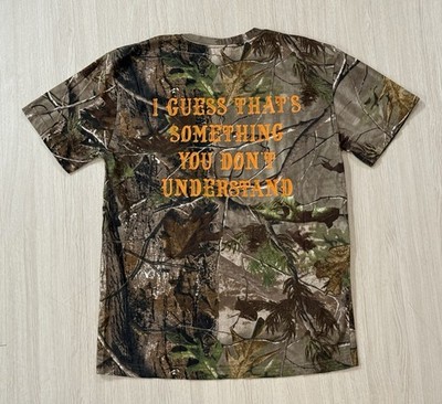Whiskey Myers 'Something You Don't Understand' Camo Shirt Medium