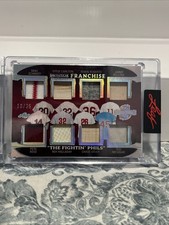 2025 Leaf Spectacular Franchise SCHMIDT ROSE HALLADAY Game Used Jersey Bat 10/25