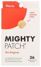 Mighty Patch Original Hydrocolloid Pimple Patches 36 Count