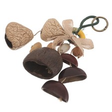 African Natural Shaker: African Nut Shell Rattle Shaker Tool - Traditional