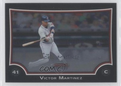 2009 Bowman Chrome Victor Martinez #95 0e3
