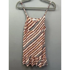 Urban Outfitters Multicolor Striped Sleeveless Mini Shift Dress Womens Small