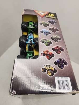 Monster Jam PIT PARTY & GO - Rolling Carring Case + 10 Monster