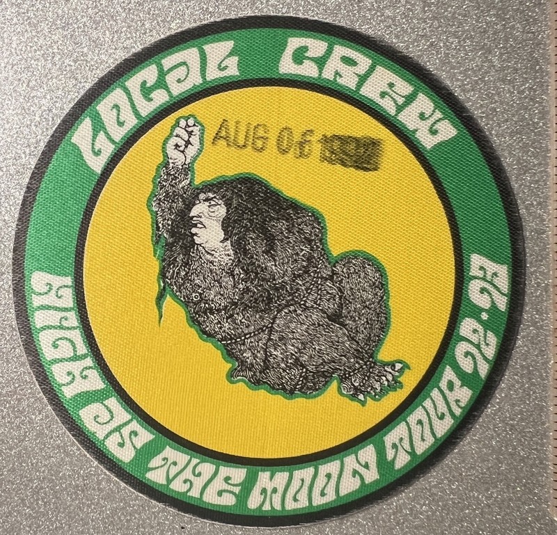 The Black Crows Backstage Pass. High As The Moon Tour 1992. Chicago Show.  Mint