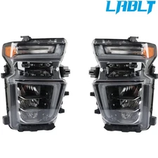LABLT Driver&Passenger Side Headlights Headlamps For 2020-2023 Chevy Silverado