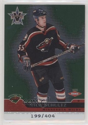 2001-02 Pacific Vanguard Rookie 199/404 Nick Schultz #117 Rookie RC 1k9