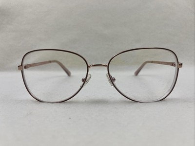 MARCHON NYC M-4500 780 Rose Gold Aviator Eyeglasses 54 15 140 Frames  Pre-Owned