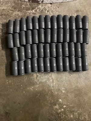 1-1/2  Spears Hose Barb By Hose Barb PVC Insert Fitting Lot Of 50 1429-015