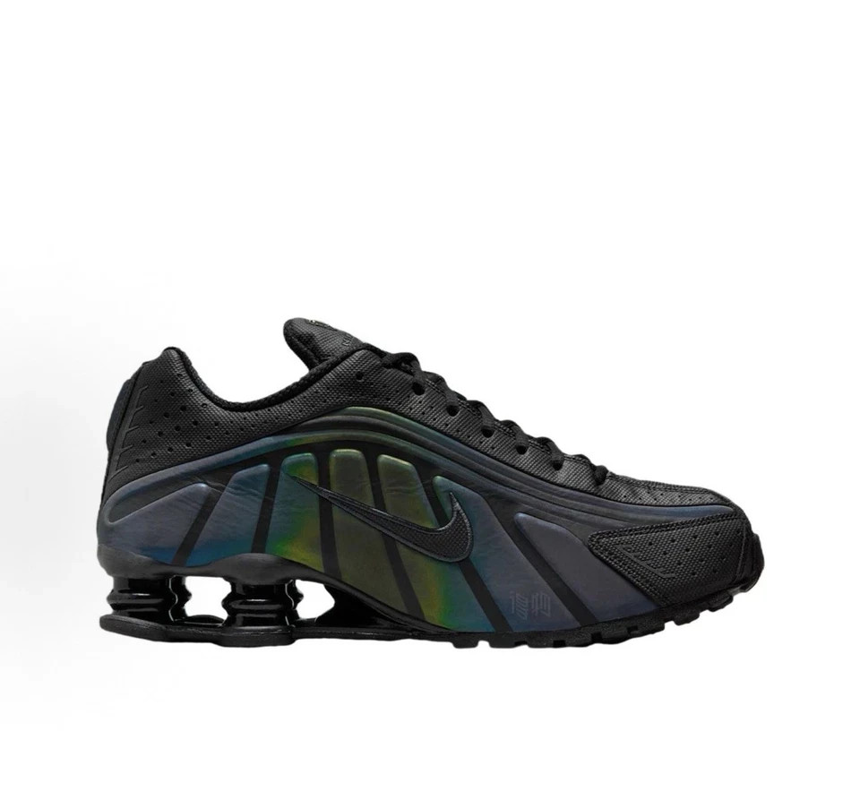 Nike Shox R4 Black Seaweed Light Lemon Twist IM6596-001 | eBay