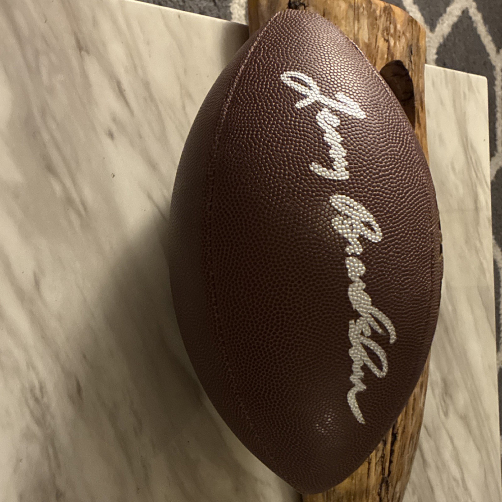 Jerry Kramer Autographed Signed Terry Bradshaw Original Ball Player Authenticated 