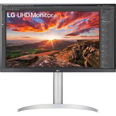 LG 27UP650-W 27'' UHD (3840 x 2160) IPS Monitor with VESA Display HDR 400 - Open
