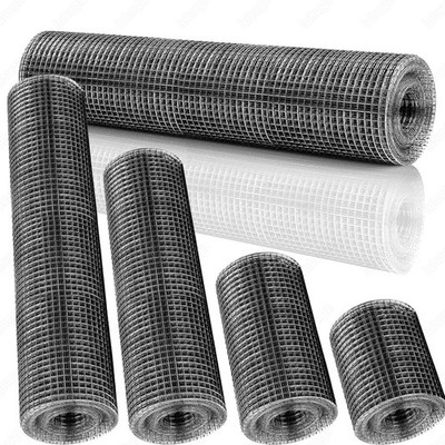 12x12mm Volierendraht Edelstahl punktgeschweißt Maschendrahtzaun 25/10/5m x 1m