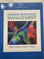 Human Resource Management - 15th Edition - Mathis - Hardcover - 1 Day Ship