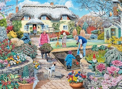 Ravensburger 12000678 - Grandad's Garden - 500 piece Jigsaw Puzzle - puzzle for