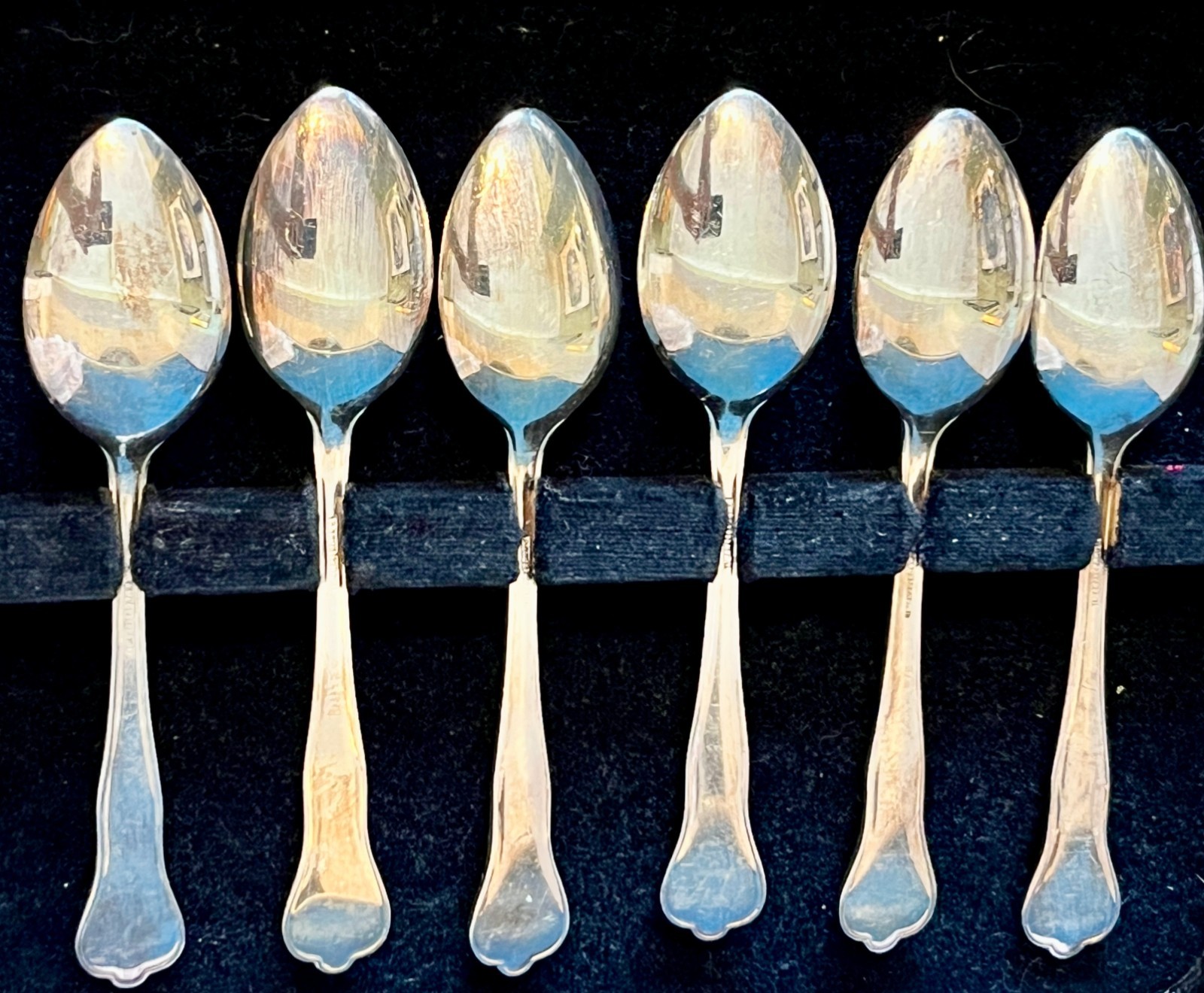 1981 Charles & Diana Royal Wedding EPNS Teaspoons Set of 6 Boxed image 10