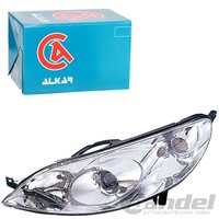 Alkar H7/H1 Scheinwerfer +LWR-MOTOR Rechts Passend FüR Peugeot 407 | 2742740